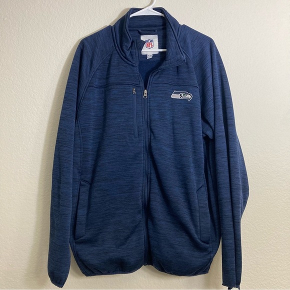 NFL Seahawks Jacket - Navy Blue - Size XL - Picture 1 of 11